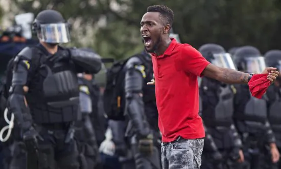 Black Lives Matter Activist Arrested at Baton Rouge Protest