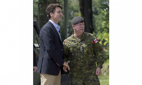 Trudeau Visits Canadian Troops in Ukraine