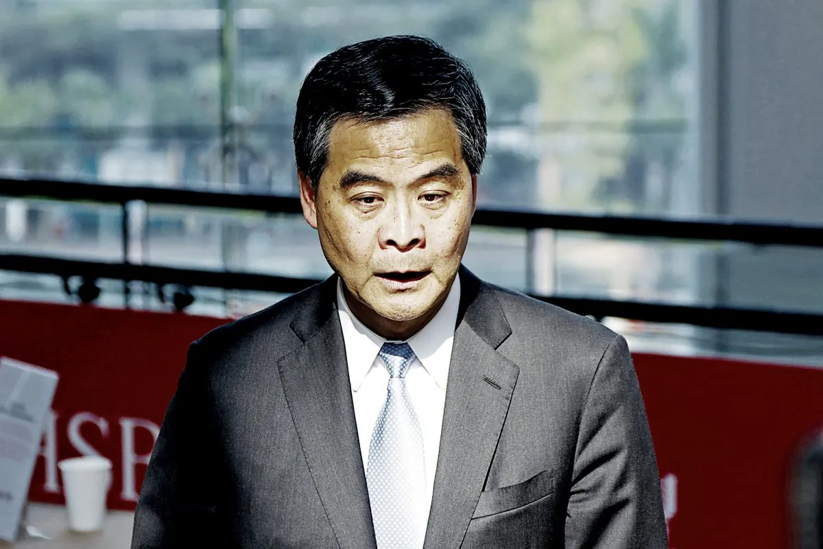 Leung Chun-ying’s gangster-style practices are in the limelight. (Epoch Times Archive)