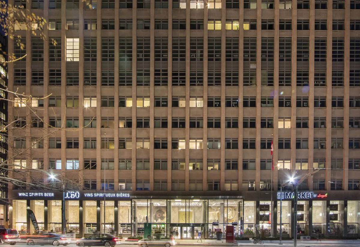 The 23-storey Imperial Plaza built by Camrost-Felcorp. (Courtesy Camrost-Felcorp)