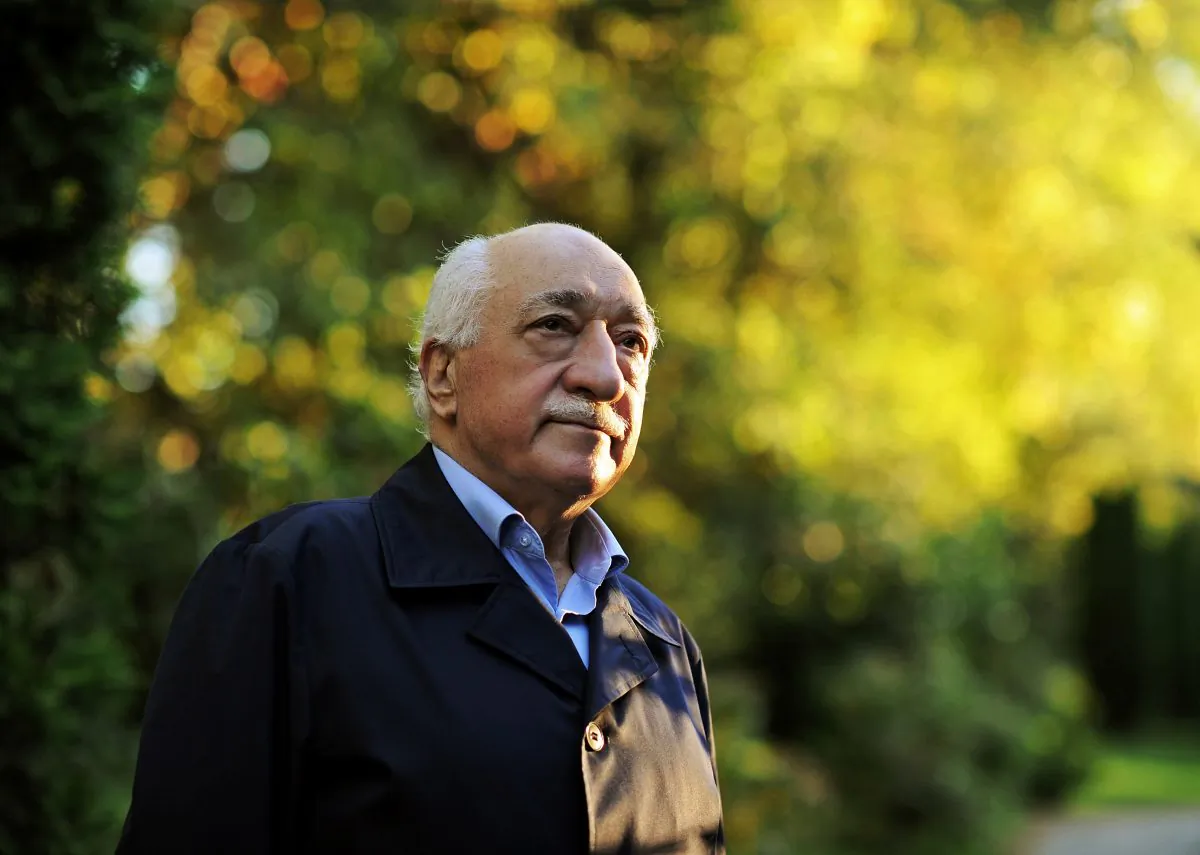 Turkish Islamic preacher Fethullah Gulen is pictured at his residence in Saylorsburg, Pa., on Sept. 24, 2013. A lawyer for the Turkish government, Robert Amsterdam, said that "there are indications of direct involvement" in the Friday, July 15, 2016, coup attempt of Fethullah Gulen, a Muslim cleric who is living in exile in Pennsylvania. He said he and his firm "have attempted repeatedly to warn the U.S. government of the threat posed" by Gulen and his movement. (AP Photo/Selahattin Sevi)