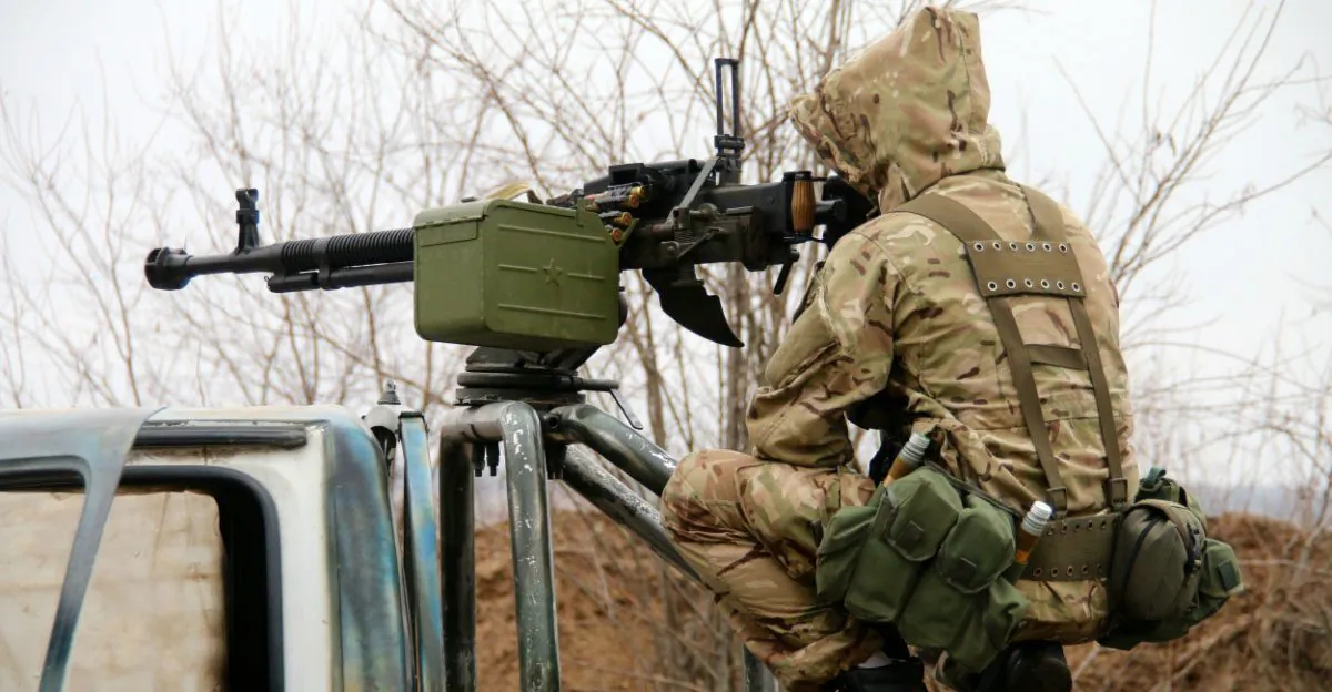 Despite a cease-fire, fighting still goes on daily in eastern Ukraine. (Nolan Peterson/The Daily Signal)