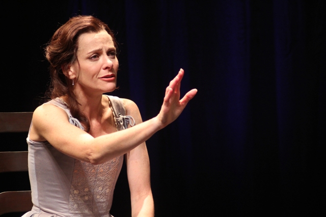 Tracy Arnold as Anne Hathaway, Shakespeare's Wife, in "Shakespeare's Will." (Courtesy of Tracy Arnold)