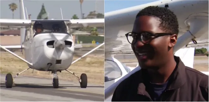 Teen Becomes Youngest African-American to Fly Across the Continental US