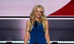 A Nervous but Poised Tiffany Trump Takes Center Stage at Convention