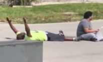Black Man Shot by Police While Lying on Ground With Hands Up, Reports Say