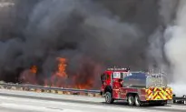 California Wildfires Burn Near Los Angeles and Big Sur