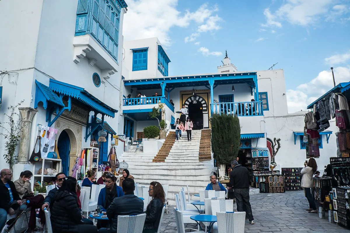 Sidi Bou Said. (Mohammed Reza Amirinia)