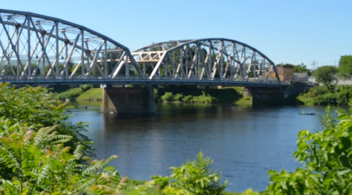 The Delaware Bridge between Port Jervis, N.Y. and Matamoras, Pa. on July 27, 2016. (Yvonne Marcotte/Epoch Times)