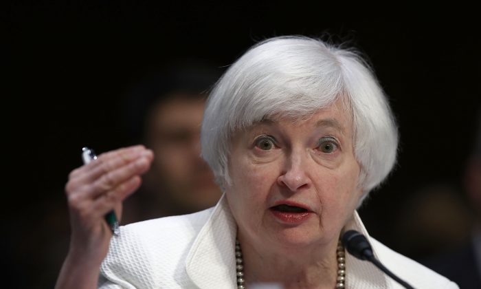 U.S. Federal Reserve chair Janet Yellen in Washington, D.C., June 21, 2016. The Fed decided to skip raising rates at its September meeting.  (Win McNamee/Getty Images)