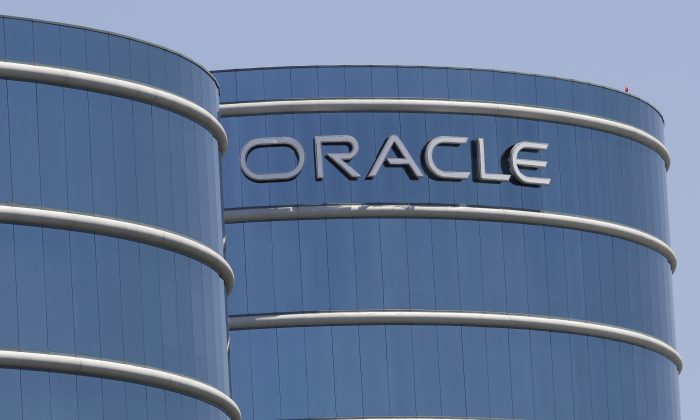 Oracle headquarters is seen in Redwood City, Calif., on June 18, 2012. (AP Photo/Paul Sakuma)