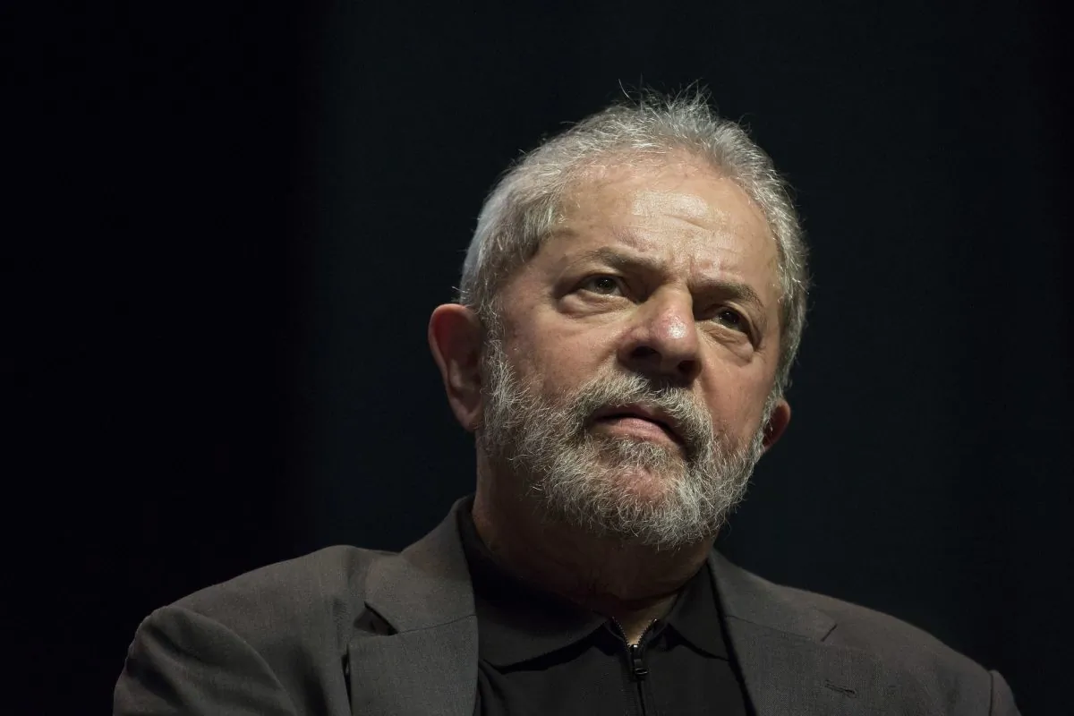 Brazil's former President Luiz Inacio Lula da Silva speaks at a rally in defense of public companies and against Brazil's interim President Michel Temer in Rio de Janeiro, Brazil, on June 6, 2016. (AP Photo/Felipe Dana)