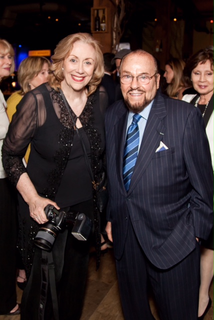 Annie Watt with James Lipton.  (Courtesy of Annie Watt)