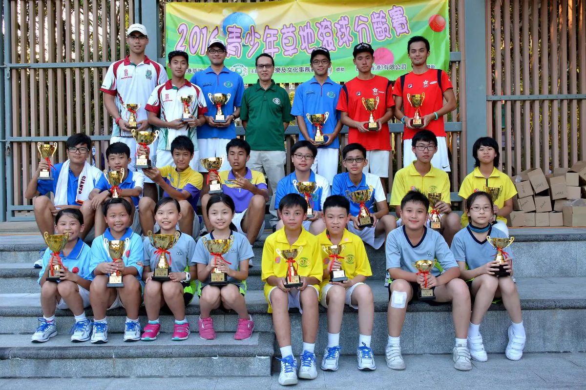 Seventy youngsters participated in the 5th Age Group lawn bowls competition in two Sundays in July, 2016. (Stephanie Worth)