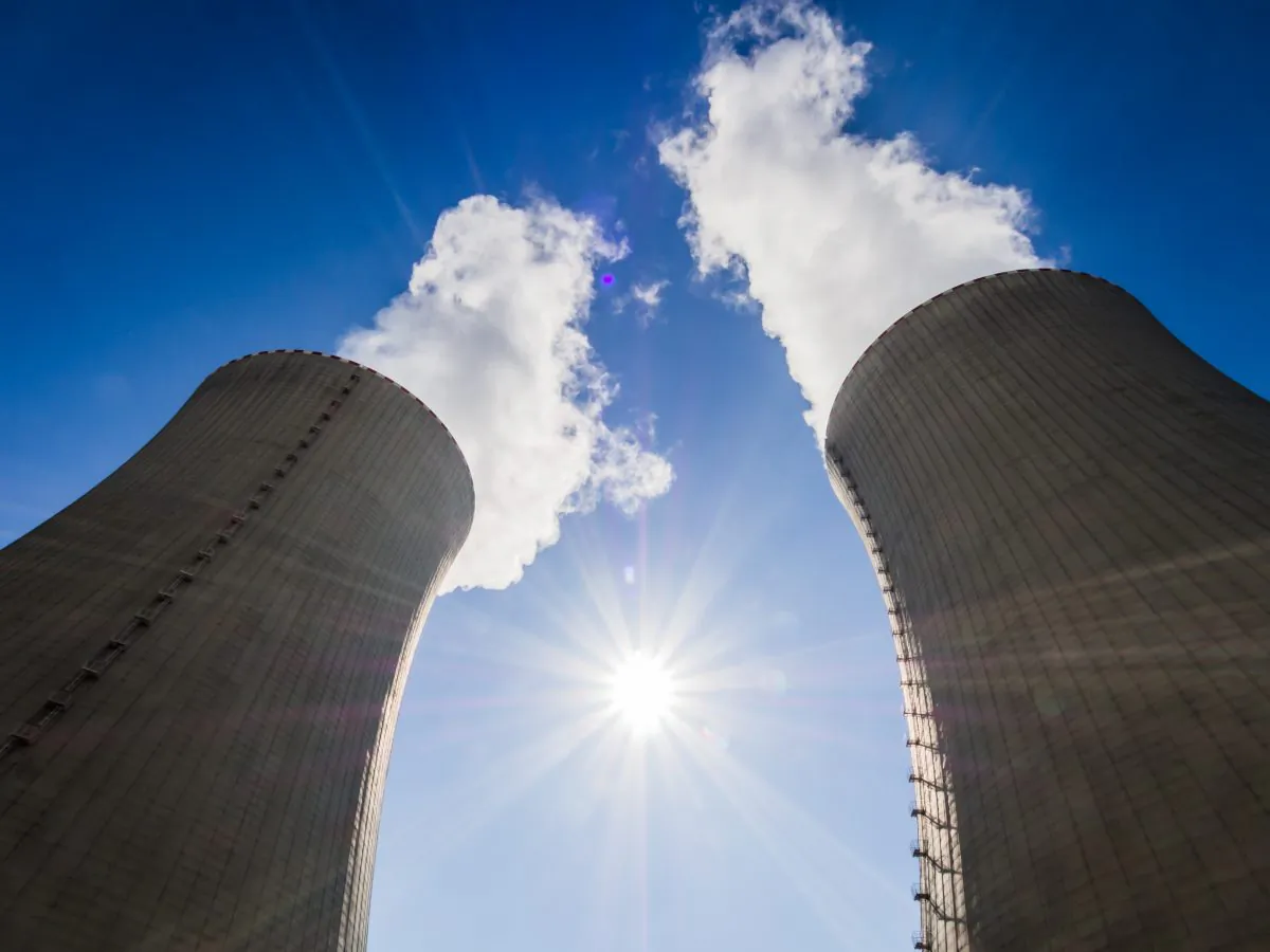 A file photo of nuclear power plant cooling towers. (Petr Louzensky/Shutterstock)