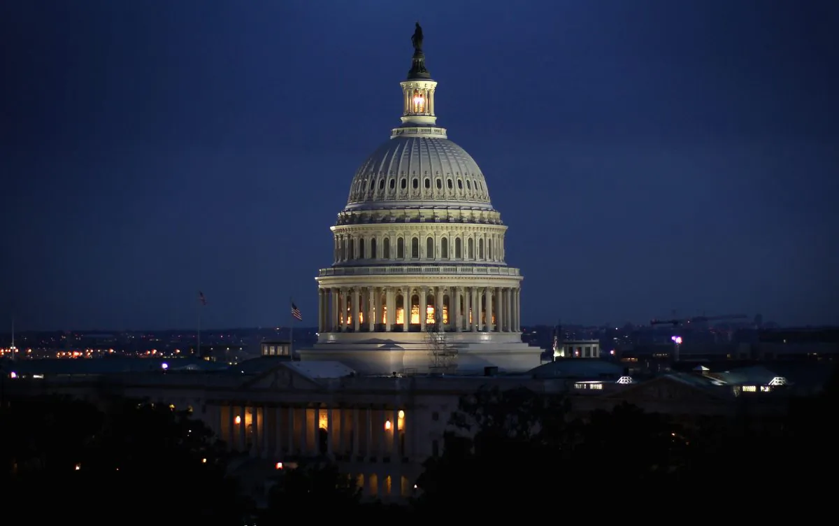The U.S. Capitol building on the evening of June 10, 2014. (Alex Wong/Getty Images)