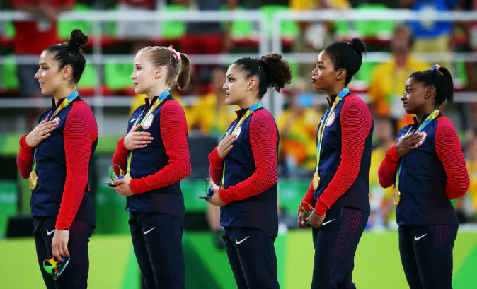 Gabby Douglas Responds to National Anthem Controversy