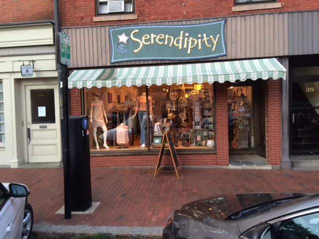 Serendipity clothing store in Portsmouth, New Hampshire. (Bernard Beitman)