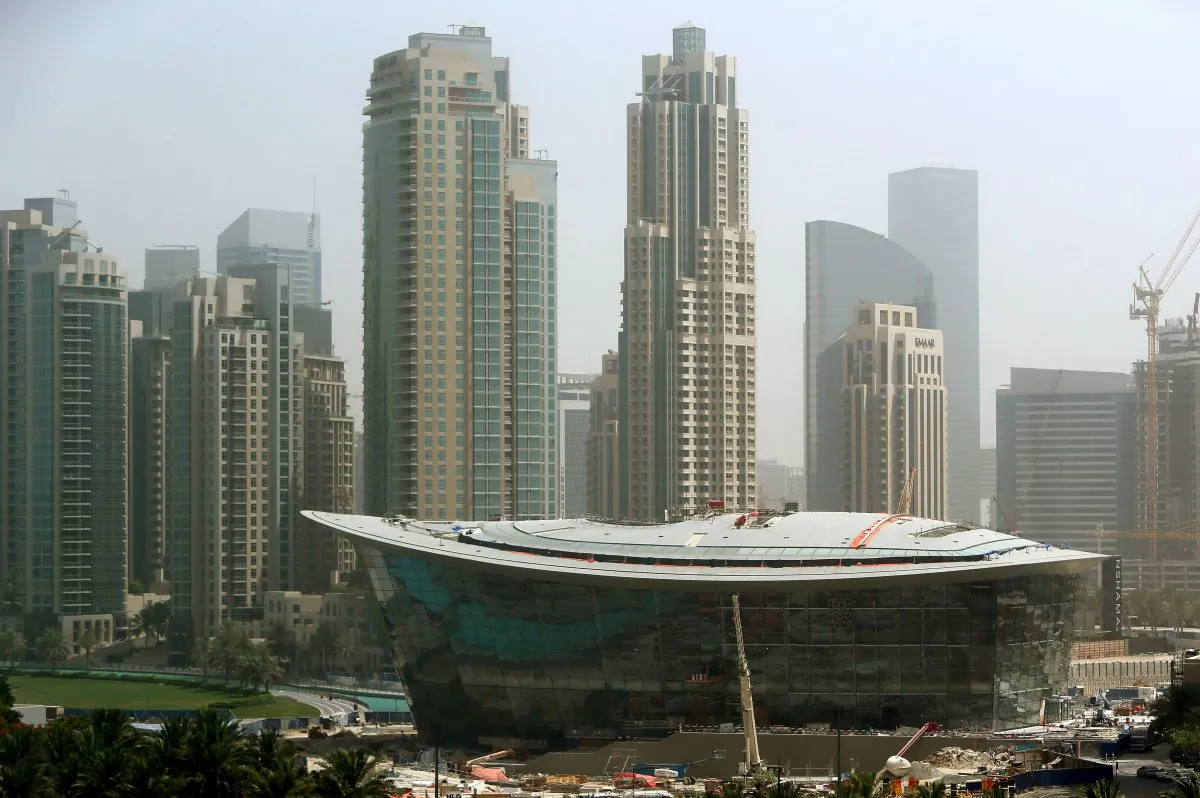 Dubai Opera House due to open on August 31, 2016 in a bid to nourish a cultural scene that has remained modest compared to the rapid expansion of the desert emirate into a regional business centre. (MARWAN NAAMANI/AFP/Getty Images)