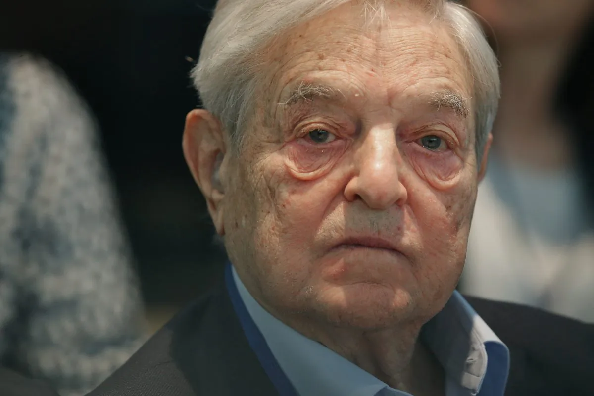 George Soros, chairman of Soros Fund Management, attends a meeting with finance and development ministers, international partners and the presidents of Liberia, Sierra Leone, and Guinea during the World Bank-IMF Spring Meetings in Washington, D.C., on April 17, 2015. (Chip Somodevilla/Getty Images)
