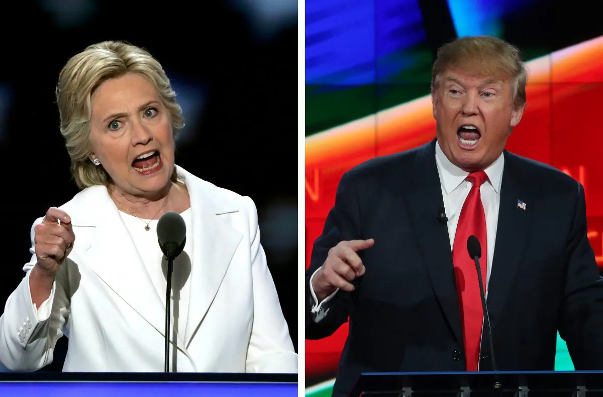 Presidential candidates Hillary Clinton (L) and Donald Trump. (Alex Wong; Justin Sullivan/Getty Images)