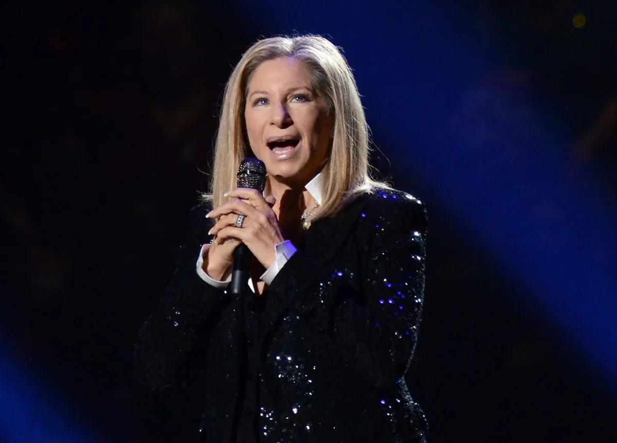 Singer Barbra Streisand performs at the Barclays Center in the Brooklyn borough of New York on Oct. 11, 2012. (Evan Agostini/Invision/AP)