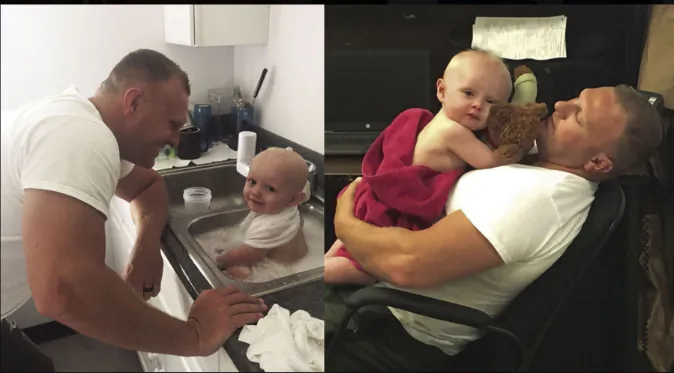 Trooper Cares for Baby After Driver Pulled Over for Suspected DUI