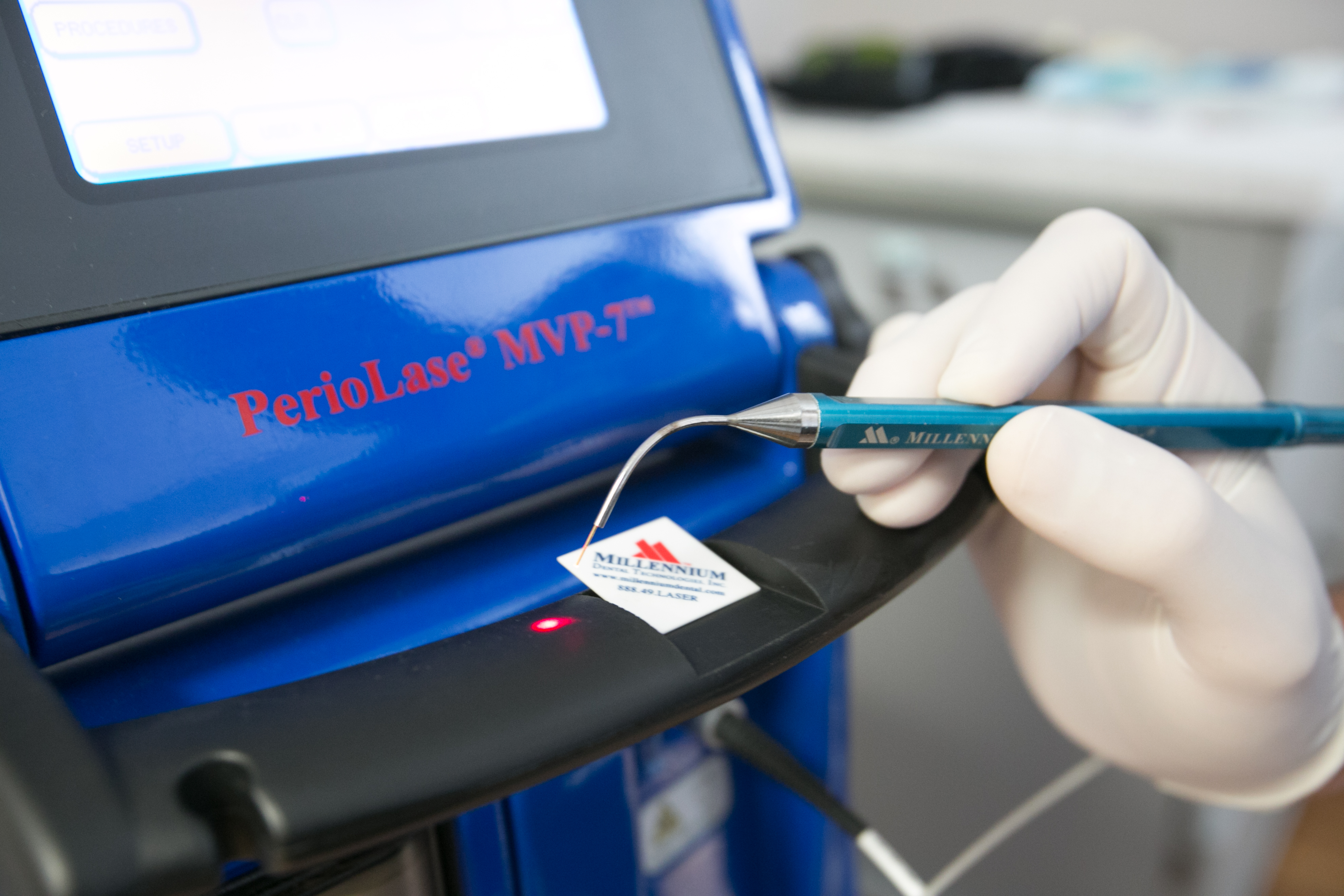 The PerioLase MVP-7 at Madison Avenue Periodontics in New York, N.Y. (Benjamin Chasteen/Epoch Times)