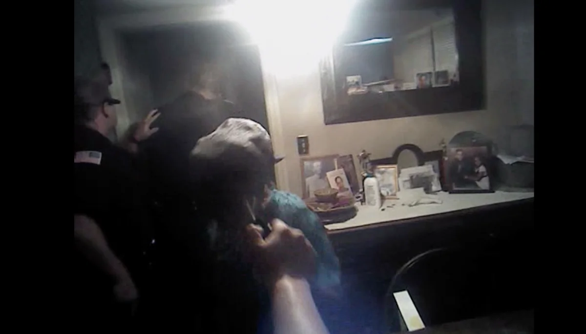 Geneva Smith, 84, was pepper sprayed by a Muskogee police officer in her home on Aug. 7. (YouTube/Fox 23 News) 