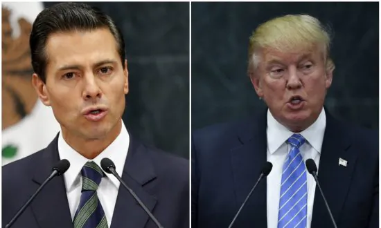 Mexican President Peña Nieto and Trump Feud on Twitter Over Who Will Pay for the Wall