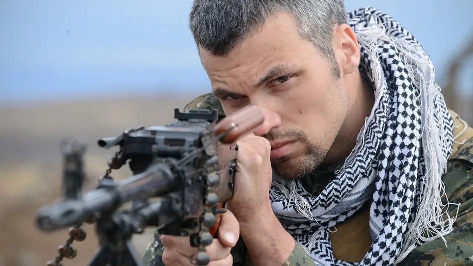 American Jordan Matson with the anti-ISIS forces fights with the Kurdish YPG in Syria in this file photo. (Kurdishtruggle/Flickr/CC BY)