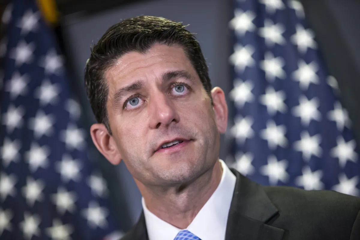 In this May 24, 2016 photo, House Speaker Paul Ryan of Wis. faces reporters at Republican National Committee headquarters on Capitol Hill in Washington.  Congress has a long to-do list when lawmakers return from a seven-week recess Tuesday, but it’s unclear if much of it will get done. Presidential election politics will hover over all business in the month before lawmakers leave Washington again to go home and campaign.    (AP Photo/J. Scott Applewhite)