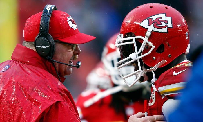 Andy Reid of the Kansas City Chiefs in a file photo. (Jamie Squire/Getty Images)