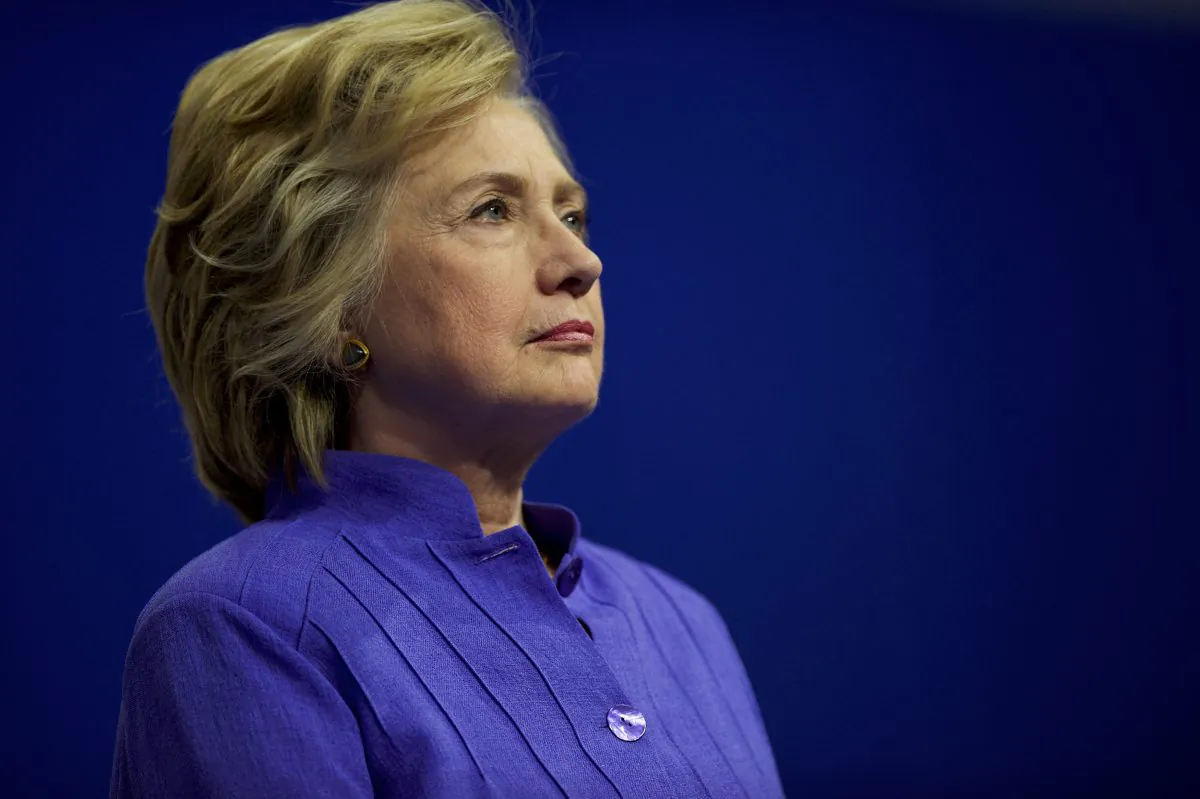 Democratic Presidential candidate Hillary Clinton at a rally in Scranton, PA., on Aug. 15, 2016. (Mark Makela/Getty Images)