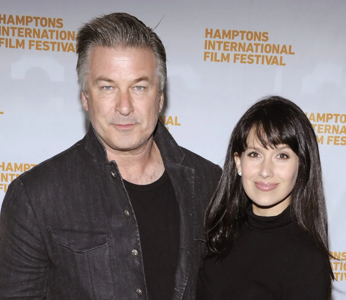 Alec Baldwin and Hilaria Baldwin attend the Awards Dinner on Day 4 of the 23rd Annual Hamptons International Film Festival on October 11, 2015 in East Hampton, New York. The couple welcomed their third child on Sept. 12. (Photo by Matthew Eisman/Getty Images for Hamptons International Film Festival)
