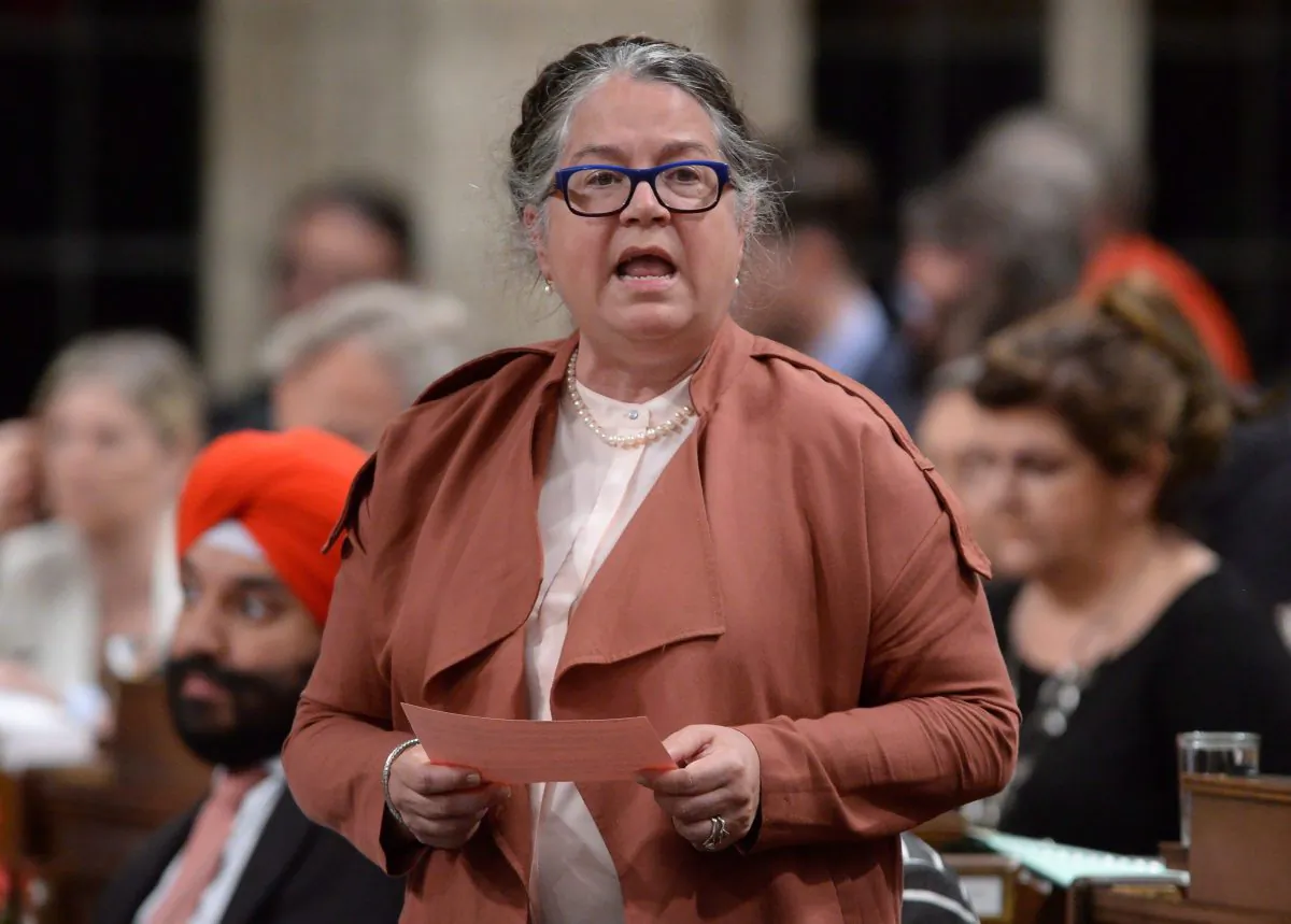 Minister of National Revenue Diane Lebouthillier during Question Period in the House of Commons on June 15, 2016. (The Canadian Press/Adrian Wyld)