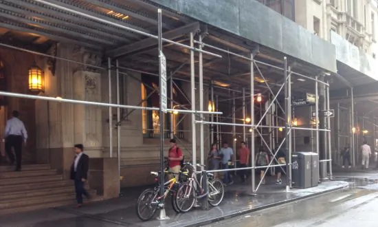 Across New York City, Sidewalk Sheds That Have Overstayed Their Welcome Will Face Fines