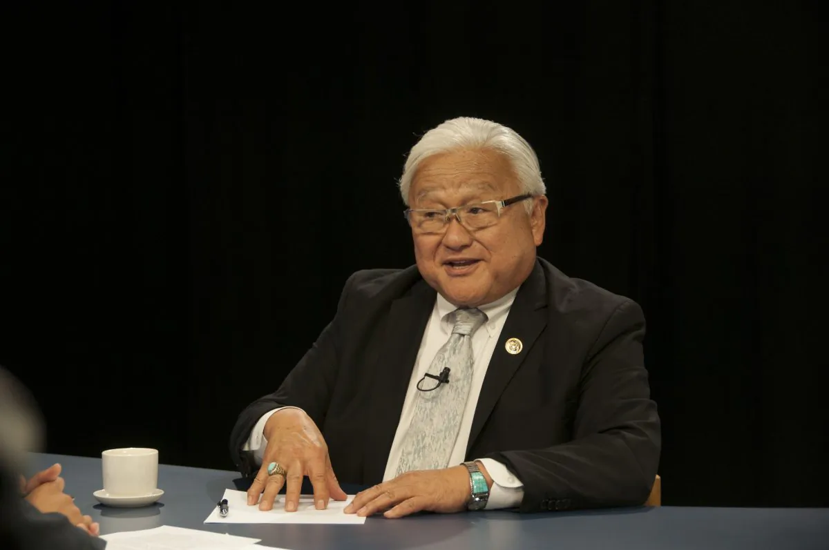 Congressman Mike Honda answers a question during an interview with Epoch Times in Sunnyvale, Calif., on Aug. 19. (Lihui Zhou/Epoch Times)