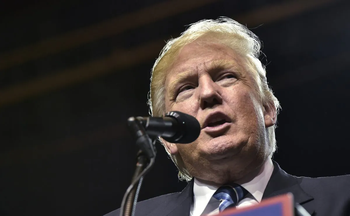 Republican presidential nominee Donald Trump on Sept. 14, 2016 in Canton, Ohio. (Mandel Ngan/AFP/Getty Images)