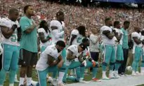 Miami Dolphins Players Continue to Kneel During National Anthem
