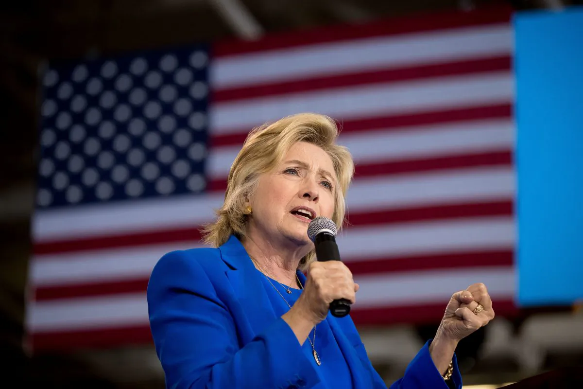 Democratic presidential candidate Hillary Clinton speaks at a campaign rally in Charlotte, N.C., on Sept. 8, 2016. (Andrew Harnik/AP Photo)
