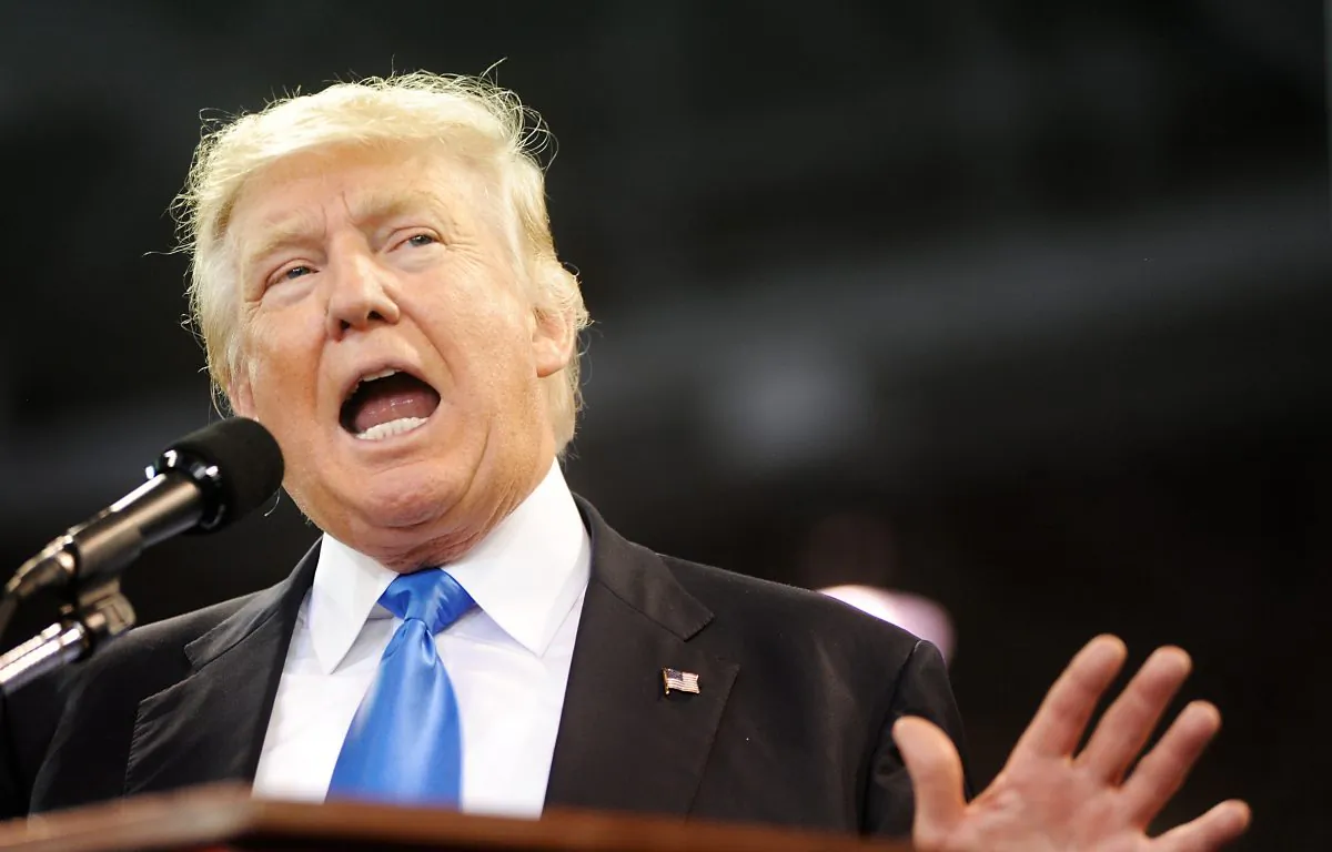 U.S. Republican presidential nominee Donald Trump during a campaign event at High Point University in High Point, N.C., on Sept. 20, 2016. (Sara D. Davis/Getty Images)
