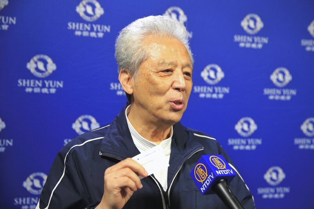 Cheng Cheng-wu, founder of the Taoist Cultural Association, said Shen Yun Symphony Orchestra's concert at Keelung was heavenly, on Sept. 21, 2016. (NTD Television)