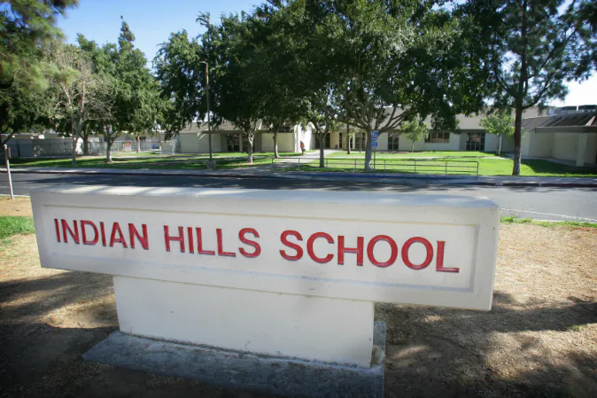 A student who attended Indian Hills Elementary School was diagnosed with Leprosy on Sept. 22. (Kurt Miller/The Press-Enterprise/SCNG via AP)