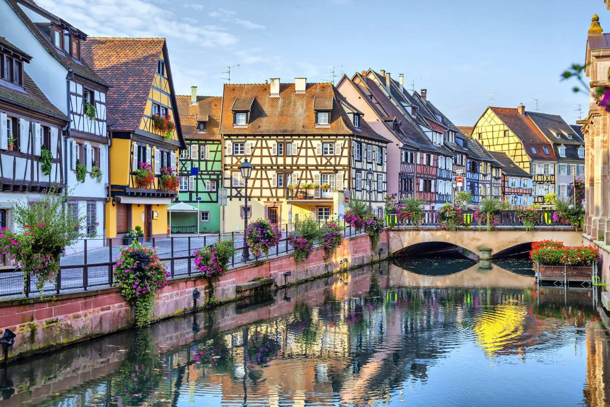 Little Venice in colourful Colmar, renowned for its well-preserved Old Town, architectural landmarks, and museums. (Courtesy of Access Alsace)