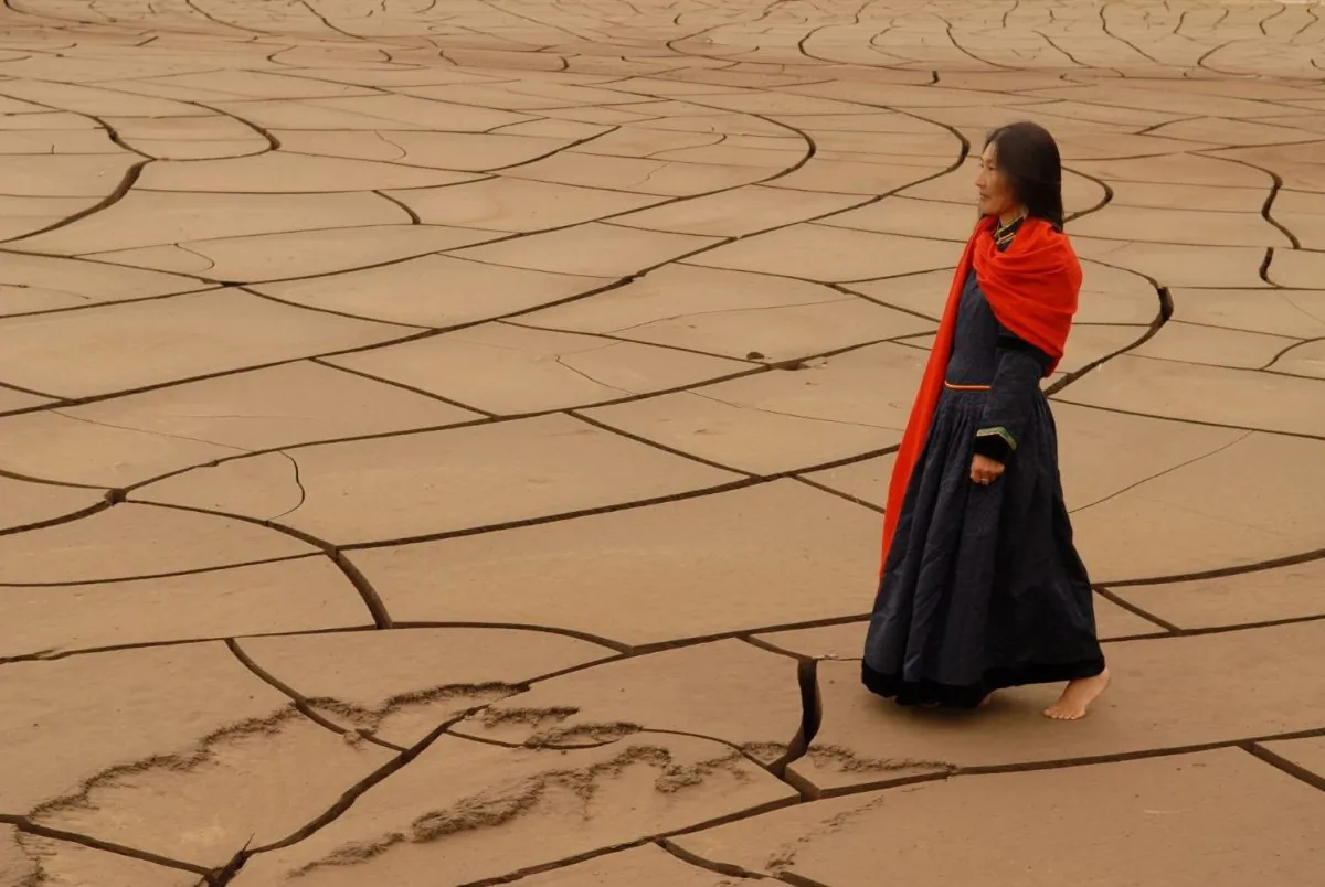 Urna, in "Two Horses of Genghis Kahn." (Atrix Films)