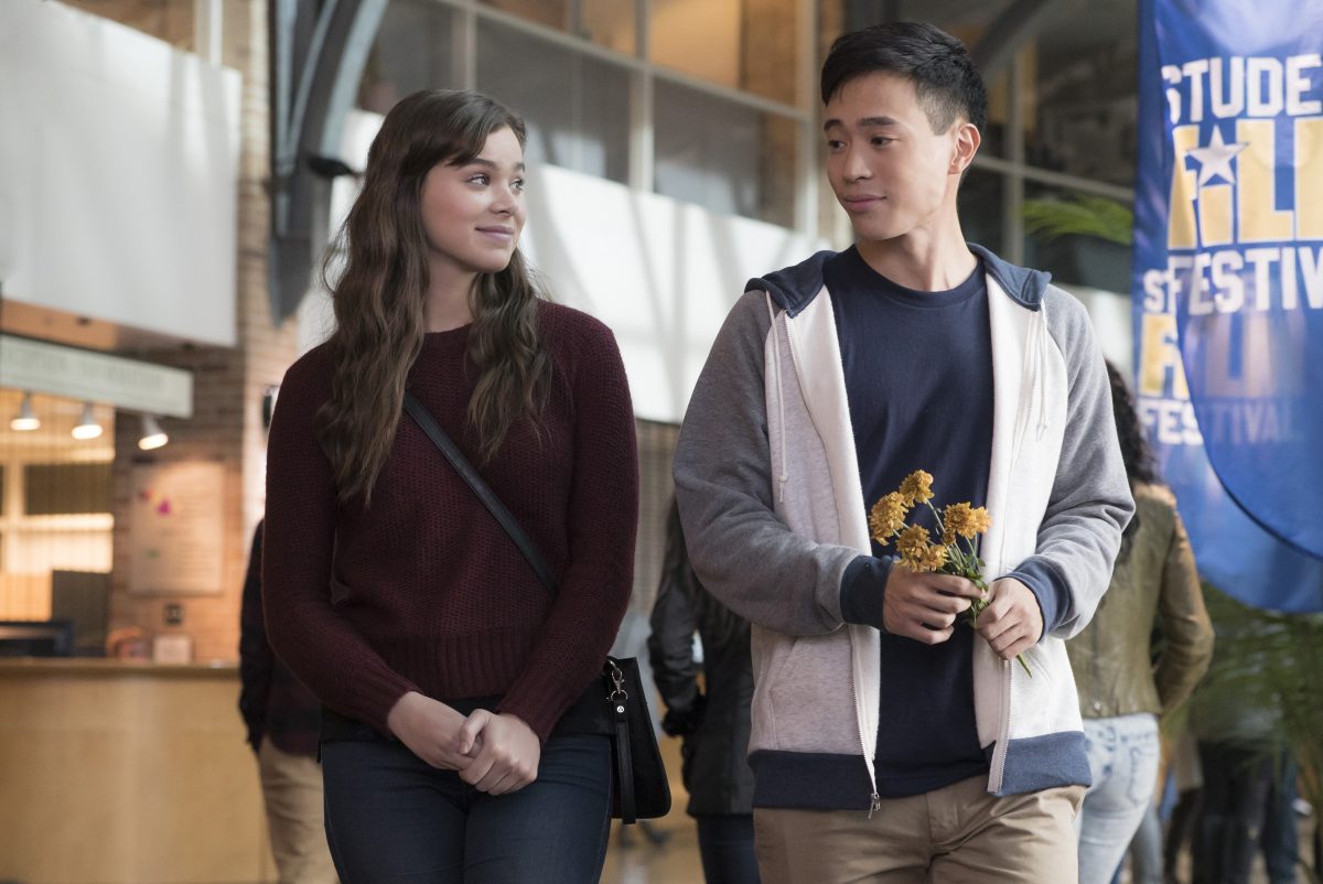 boy and girl go for a walk in The Edge of Seventeen
