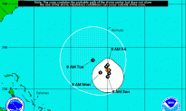 Hurricane Nicole Forms East of Hurricane Matthew