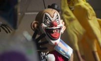 Creepy Clown Sightings Across England, Australia