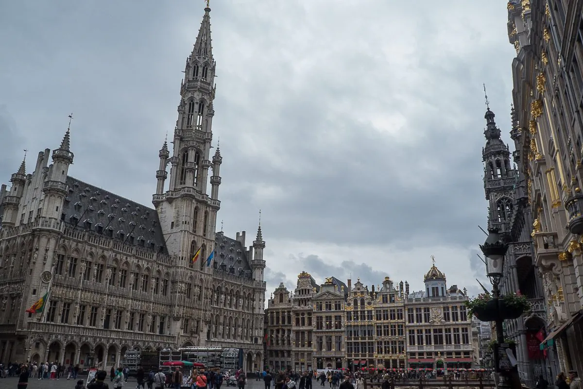 Brussels' magnificent Grand Place is one of the world's most iconic public squares. (Mohammed Reza Amirinia)